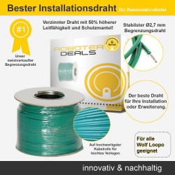 Begrenzungsdraht (100 Meter) für alle Wolf Loopo S und M Modelle