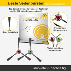 Seitenbürsten (2 Stück) für Ecovacs Deebot D900 Saugroboter