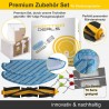 Zubehör Set für Ecovacs Deebot OZMO T8+ (2x Staubbeutel, 2x Pad, 2x Filter, 2x Seitenbürsten, 1x Hauptbürste)