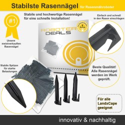 Rasennägel (50 Stück) für alle LandXcape Rasenmähroboter