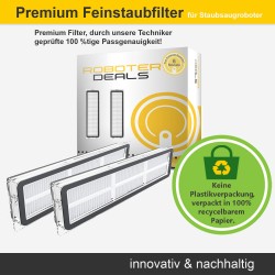 Feinstaubfilter (2 Stück) für Dreame D9 Saugroboter Modelle