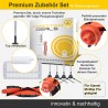 Zubehör Set (Ersatzteile) für Xiaomi Mi Mop Pro STYJ02YM / STYJ02YMW (4x Seitenbürste, 1x Hauptbürste, 2x Filter)