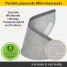 Mikrofaserpad (2 Stück) für Xiaomi Roborock S6, S6 MAX, S6 Pure