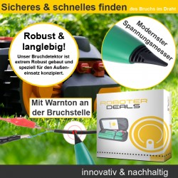 Universal-Bruchdetektor für alle Rasenroboter Modelle inkl. Reparatur-Kit