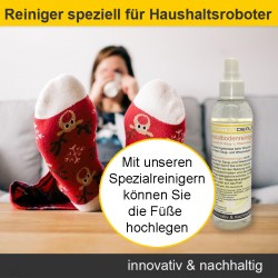 Spezial Bodenreiniger für alle Saugroboter und Wischroboter