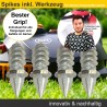 Edelstahl Spikes (40 Stück) mit Montagewerkzeug für alle Stihl iMow Modelle