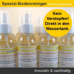 Spezial Bodenreiniger für alle Saugroboter und Wischroboter