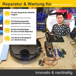 Roborock (E, S4, S5, S5 Max, S6, S6 MaxV, S6 Pure, S7, S8, Q Revo, Q8) Reparatur nach Ablauf der Garantie