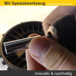 Edelstahl Spikes (40 Stück inkl. Montage-Werkzeug) für alle Husqvarna Automower Rasenmähroboter