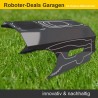 Mähroboter Garage RDJ aus Alu & Edelstahl für Gardena Sileno Rasenroboter