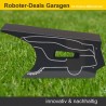 Mähroboter Garage RDJ aus Alu & Edelstahl für Gardena Sileno Rasenroboter