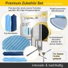 Zubehör Set (Ersatzteile) für Ecovacs Deebot T9 AIVI (2x Filter, 2x Hauptbürste, 2x Seitenbürste, 2x Pad)