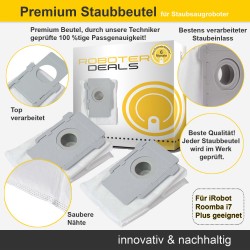 Staubbeutel / Staubsaugerbeutel (2 Stück) für iRobot Roomba i, s Serie