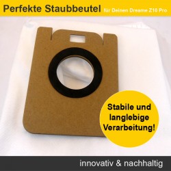 Staubbeutel (2 Stück) für Dreame Z10 Pro mit Absaugstation