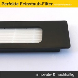 Feinstaub-Filter (2 Stück) für Midea S8 und S8 Plus Staubsaugroboter