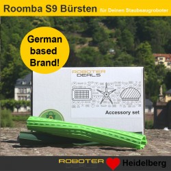 Hauptbürste (2 Stück) Doppelbürste für iRobot Roomba S9 und S9 Plus