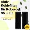 INNOVATION: Aktivkohle-Filter (2 Stück) für Xiaomi Roborock S5, S5 MAX, S6, S6 Pure, S6 MAX