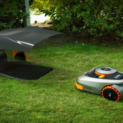 Designer Garage Made in Italy für Deinen Segway Navimow (Aluminium)