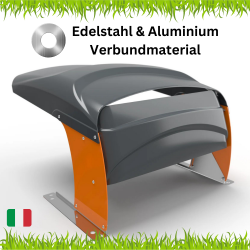 Designer Garage Made in Italy für Deinen Segway Navimow (Aluminium)