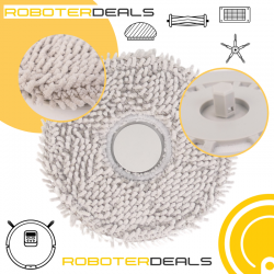 Wischplatten, Ersatzhalterung mit Mikrofaserpad (2 Stück) für Dreame L10s Ultra